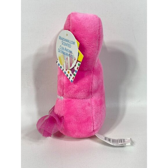 Peeps 6" Plush Marshmallow Scented Pink Bunny With Tutu - Picture 4 of 9